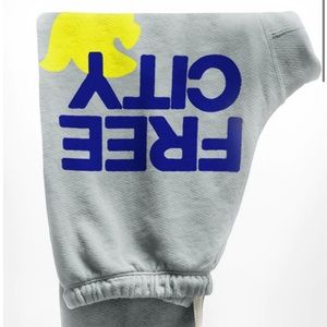 FREECITY large 3/4 sweats - pencil
